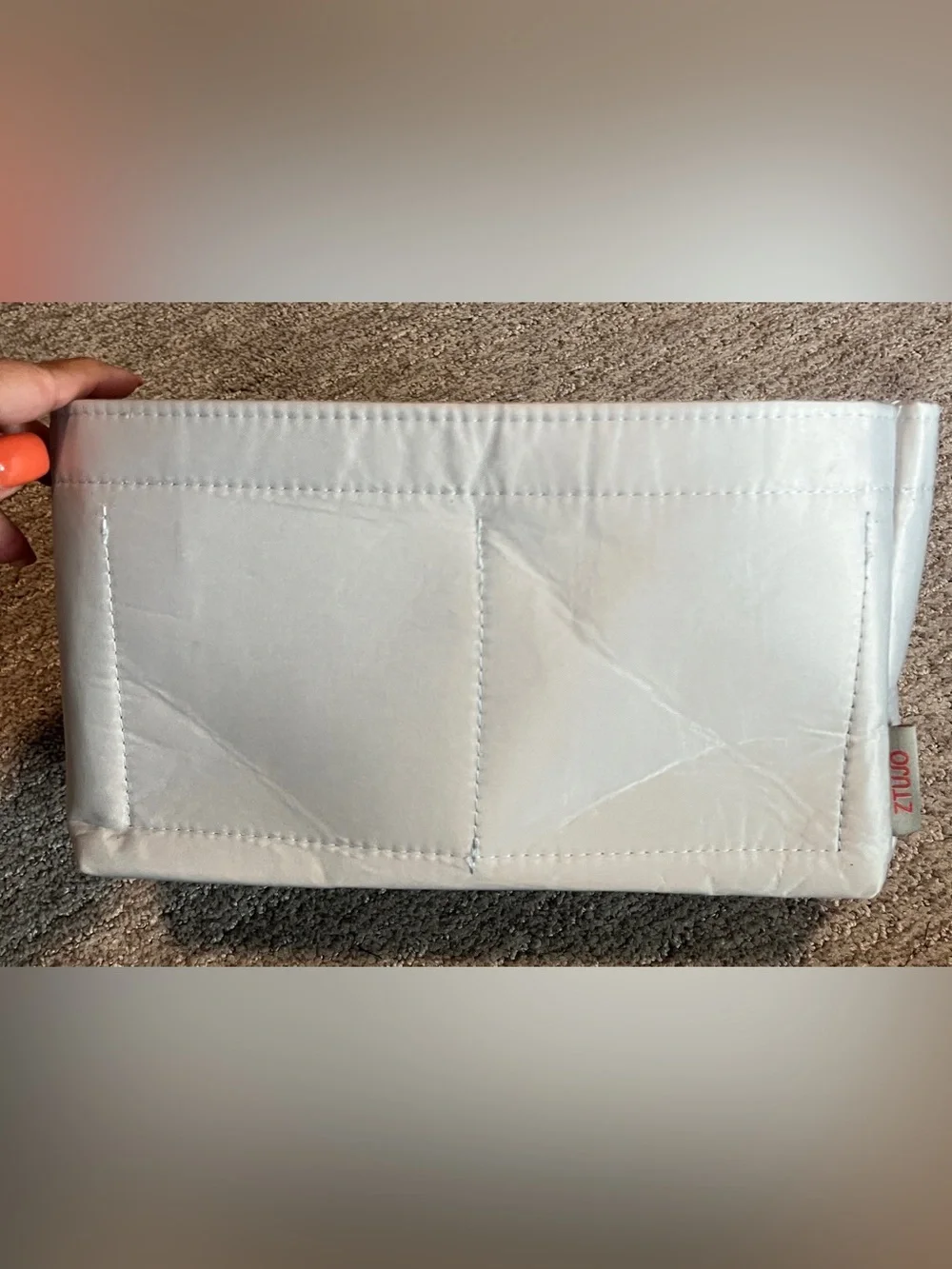 Purse Organizer Insert For Handbags, With Zipper M. 1838/bb9-1